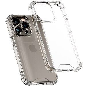 아이폰15 프로 맥스 케이스 변색없는 투명 케이스 어센틱 4DX 플러스 에어쿠션
